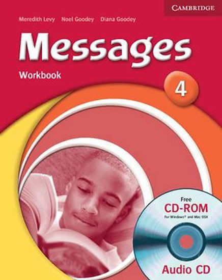 Goodey Diana: Messages 4 Workbook with Audio CD/CD-ROM