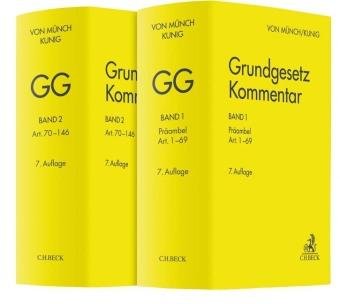 kolektiv autorů: Grundgesetz-Kommentar Gesamtwerk Band 1+2
