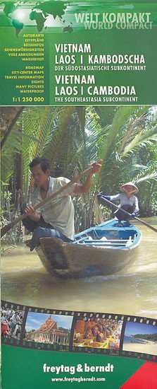 neuveden: AK 186 WCS Vietnam, Laos, Kambodža 1:900 000 / automapa neuveden: AK 186 WCS Vietnam, Laos, Kambodža 1:900 000 / automapa