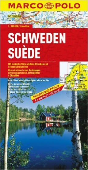 neuveden: Švédsko/mapa 1:800T MD