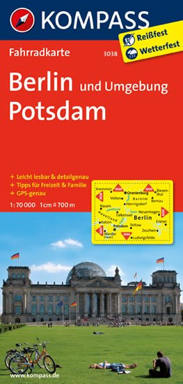 neuveden: Berlin und Umgebung,Postsdam 3038 / 1:70T KOM neuveden: Berlin und Umgebung,Postsdam 3038 / 1:70T KOM