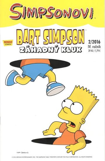 Groening Matt: Simpsonovi - Bart Simpson 2/2016 - Záhadný kluk Groening Matt: Simpsonovi - Bart Simpson 2/2016 - Záhadný kluk