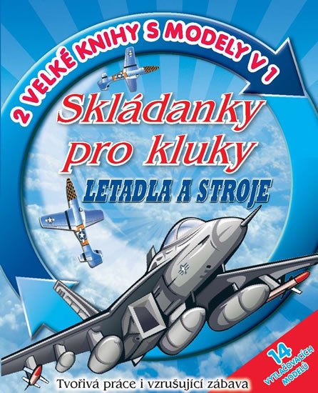neuveden: Skládanky pro kluky – Letadla a stroje