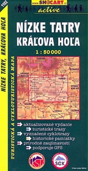 neuveden: SC 1102 Nízke Tatry, Kráľova Hoľa 1:50 000 neuveden: SC 1102 Nízke Tatry, Kráľova Hoľa 1:50 000