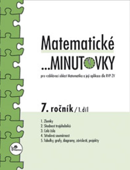 Hricz Miroslav: Matematické minutovky pro 7. ročník / 1. díl Hricz Miroslav: Matematické minutovky pro 7. ročník / 1. díl