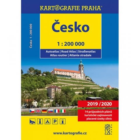 neuveden: Česká republika - autoatlas 1:200 tis. neuveden: Česká republika - autoatlas 1:200 tis.