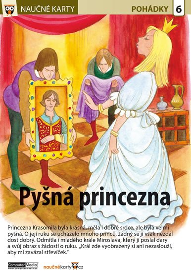 neuveden: Pyšná princezna - Naučná karta