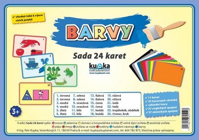 kolektiv autorů: Barvy - Sada 24 karet