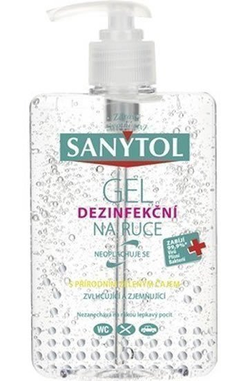 neuveden: Sanytol dezinfečkní gel 250 ml