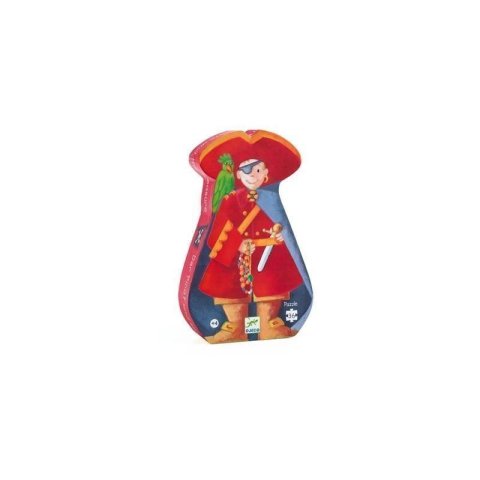 neuveden: DJECO Puzzle Pirát a jeho poklad - 36 pcs