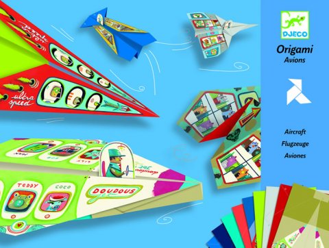 neuveden: Origami sada Djeco - Letadla pro kluky