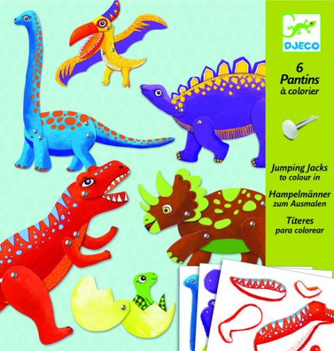 neuveden: Pohyblivé figurky Djeco - Dinosauři