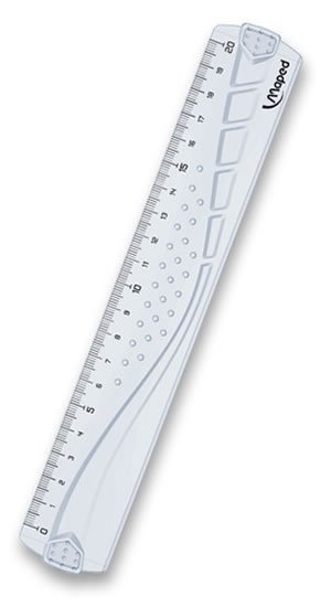 neuveden: Maped - Pravítko Geometric 20cm plastové neuveden: Maped - Pravítko Geometric 20cm plastové