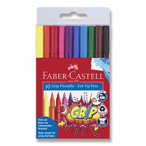neuveden: Faber - Castell Fixy GRIP 10 ks