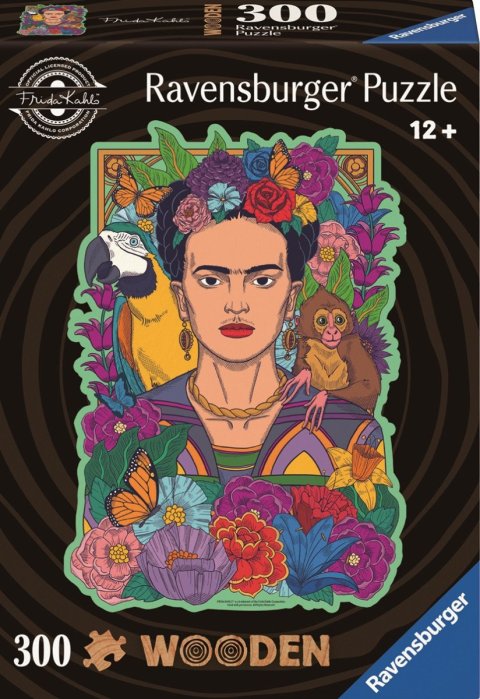 neuveden: Dřevěné puzzle Frida Kahlo 300 dílků