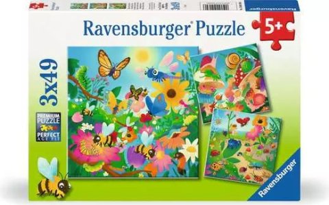 neuveden: Puzzle Hmyzí kamarádi 3x49 dílků