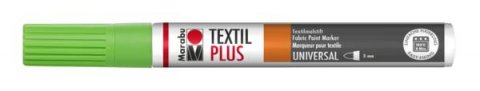 neuveden: Marabu Popisovač na tmavý textil/sdvětle zelený 3 mm