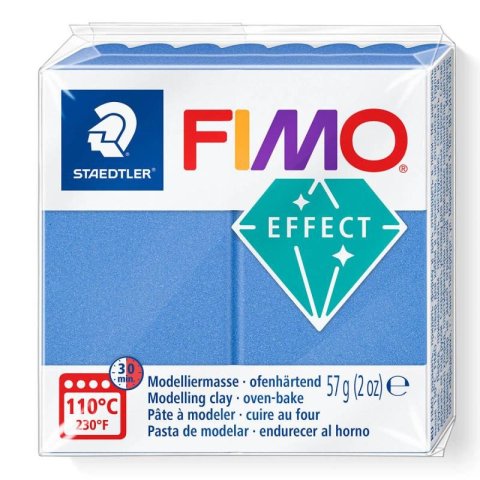 neuveden: FIMO efekt 57g - metalická modrá