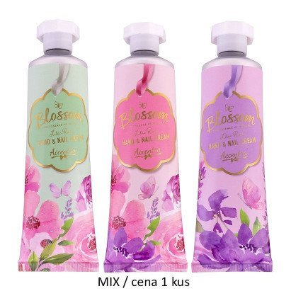 -: Krém na ruce a nehty v tubě 60ml Blossom - fialová
