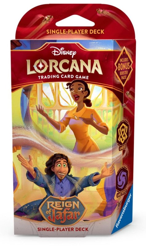 neuveden: Disney Lorcana: Reign of Jafar - Starter Deck Amber  Amethyst