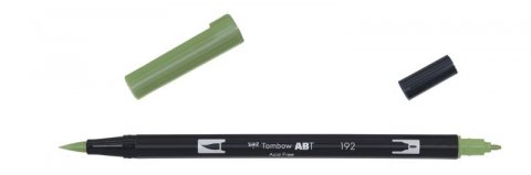 neuveden: Tombow Oboustranný štětcový fix ABT - asparagus