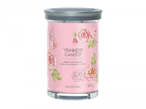neuveden: YANKEE CANDLE Fresh Cut Roses svíčka 567g / 2 knoty (Signature tumbler velk neuveden: YANKEE CANDLE Fresh Cut Roses svíčka 567g / 2 knoty (Signature tumbler velk
