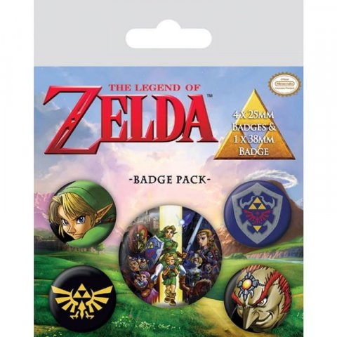 neuveden: Sada odznaků Zelda