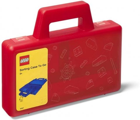 neuveden: Úložný box LEGO TO-GO - červený