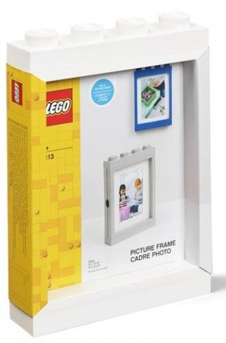 neuveden: Fotorámeček LEGO - bílý