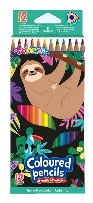 neuveden: Colorino pastelky trojhranné Wildkid 12 barev