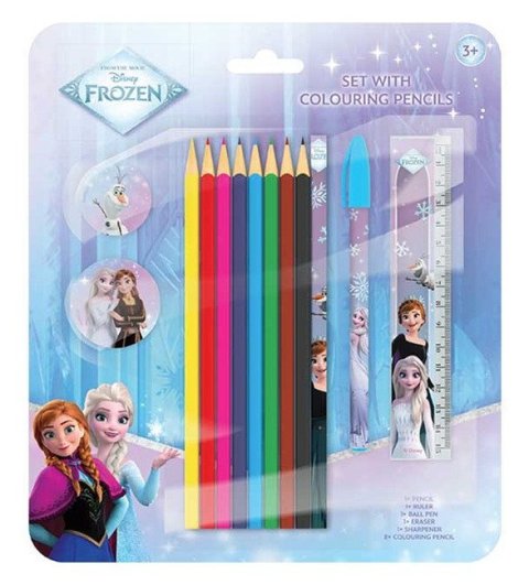 -: Ledové království - Set s pastelkami