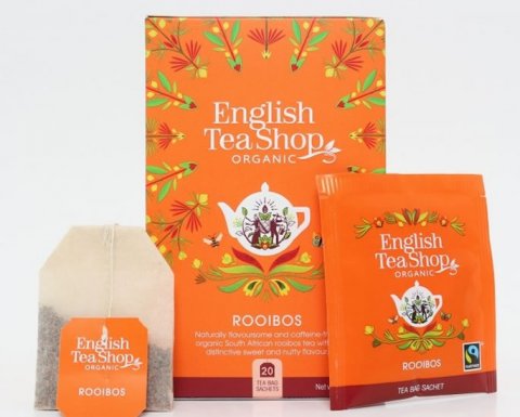 neuveden: English Tea Shop Čaj Rooibos, 20 sáčků
