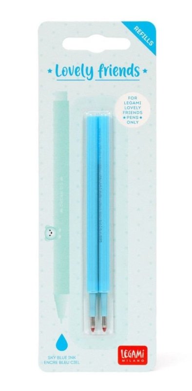 neuveden: Náplně do gelového pera Legami - modrá (2 kusy)