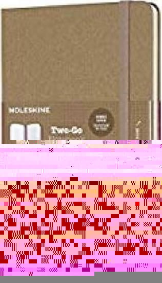 neuveden: Moleskine Two-go zápisník hnědý