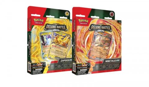 neuveden: Pokémon TCG: Deluxe Battle Deck - Ninetales ex & Zapdos ex neuveden: Pokémon TCG: Deluxe Battle Deck - Ninetales ex & Zapdos ex