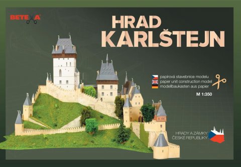 neuveden: Hrad Karlštejn - vystřihovánky