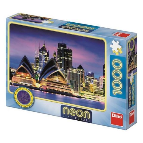 neuveden: Puzzle Opera v Sydney 1000 dílků neon