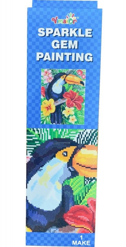 neuveden: Diamantové malování - Tukan