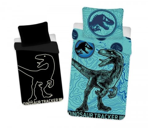 neuveden: Dětské povlečení - Jurský svět se svítícím efektem