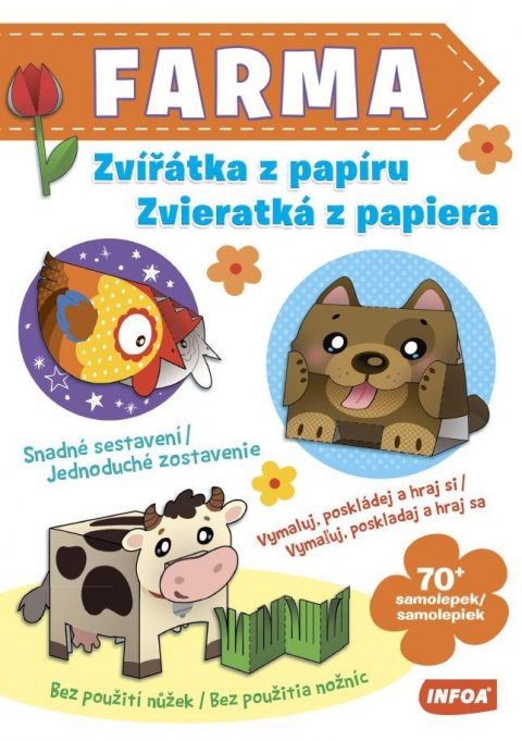 neuveden: Farma - Zvířátka z papíru / Zvieratká z papiera