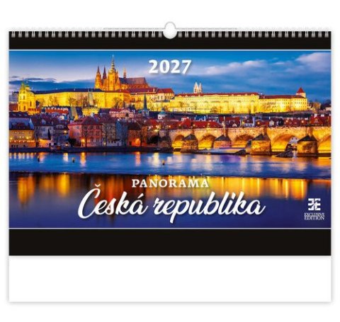 : Kalendář nástěnný 2027 Panorama – Česká republika