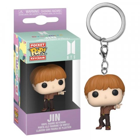 neuveden: Funko POP Keychain: BTS Dynamite - Jin (klíčenka)