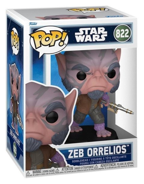 : Funko POP: Star Wars - Zeb Orrelios #822
