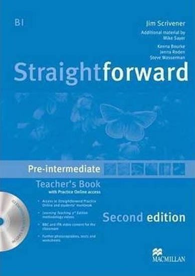 Scrivener Jim: Straightforward Pre-Intermediate Teacher´s Book Pack, 2nd Edition