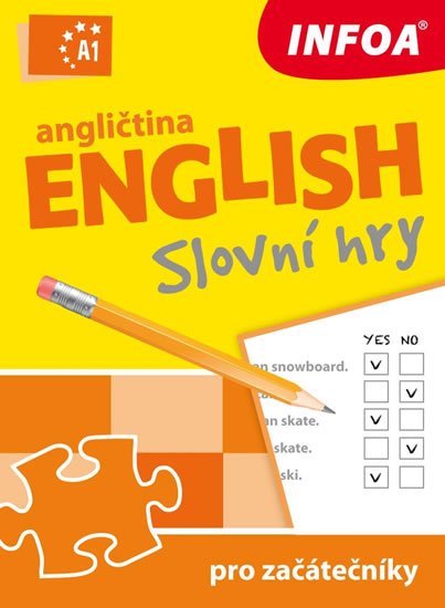 Dluha-Smith Gabrielle: Angličtina - Slovní hry A1 pro začátečníky