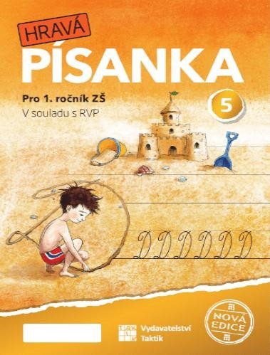 neuveden: Hravá písanka pro 1.ročník - 5.díl - nová edice - Verze s menším písmem