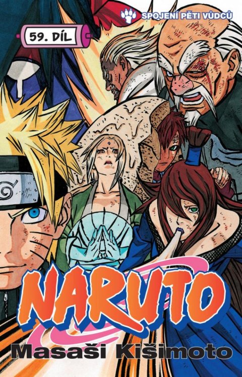 Kišimoto Masaši: Naruto 59 - Spojení pěti vůdců