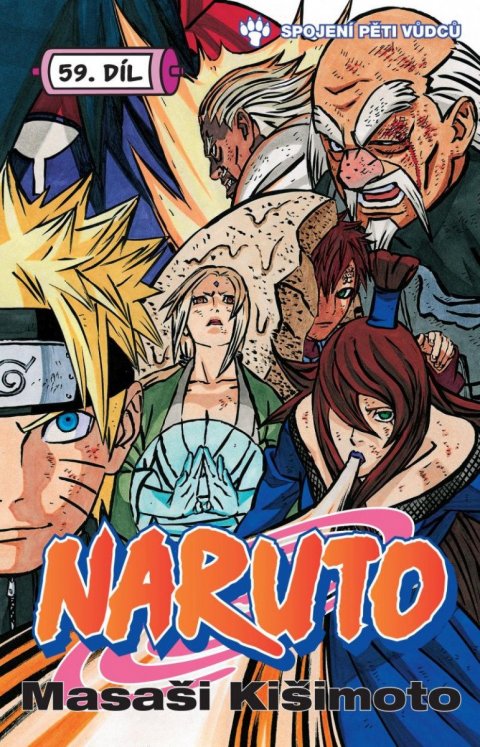 Kišimoto Masaši: Naruto 59 - Spojení pěti vůdců Kišimoto Masaši: Naruto 59 - Spojení pěti vůdců