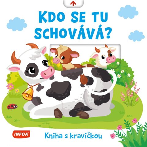 neuveden: Kdo se tu schovává? Kniha s kravičkou