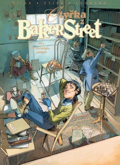 Djian J. B.: Čtyřka z Baker Street 5 - Moriartyho nástupci Djian J. B.: Čtyřka z Baker Street 5 - Moriartyho nástupci